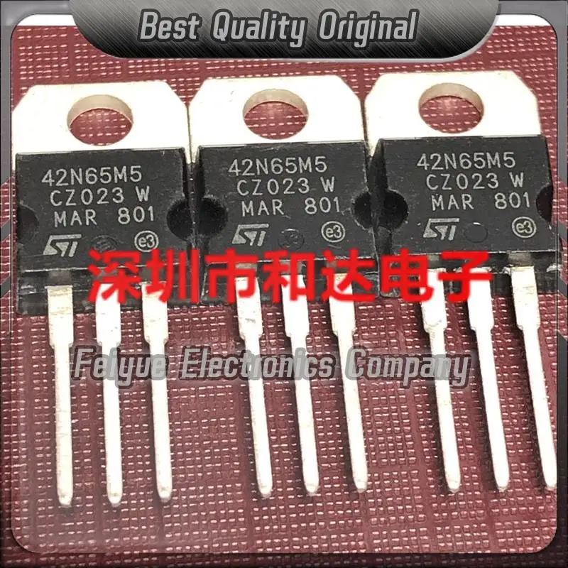 5PCS-20PCS  42N65M5 STP42N65M5  TO-220 650V 33A    Best Quality Imported Original