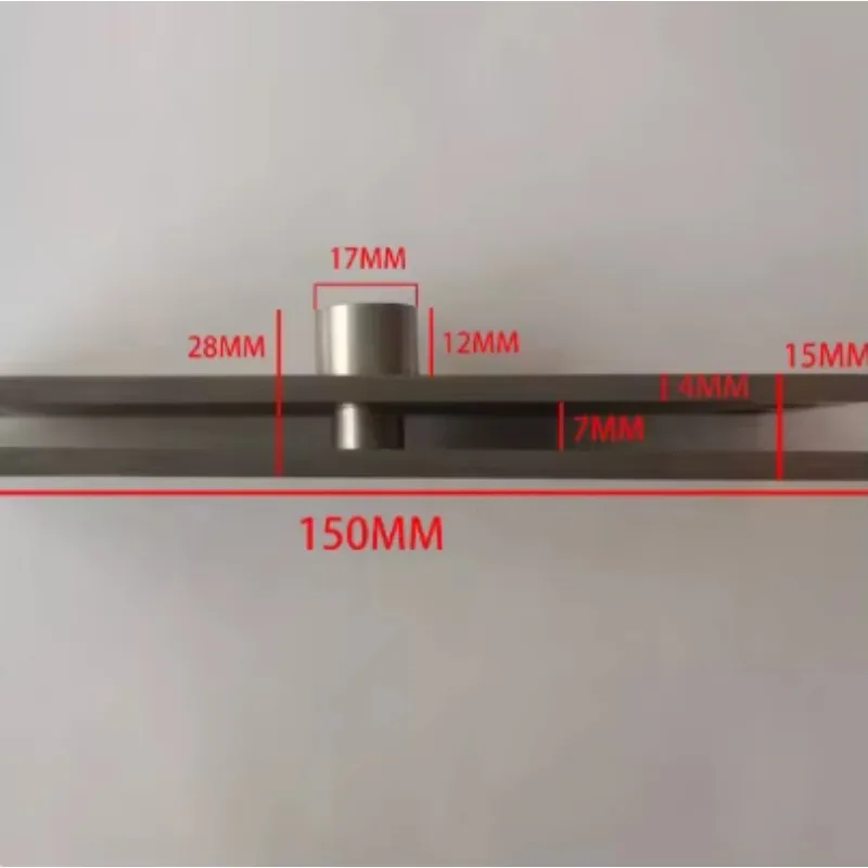 1Pcs 150mm stainless steel invisible reverse 180 degree TV bearing rotating stand