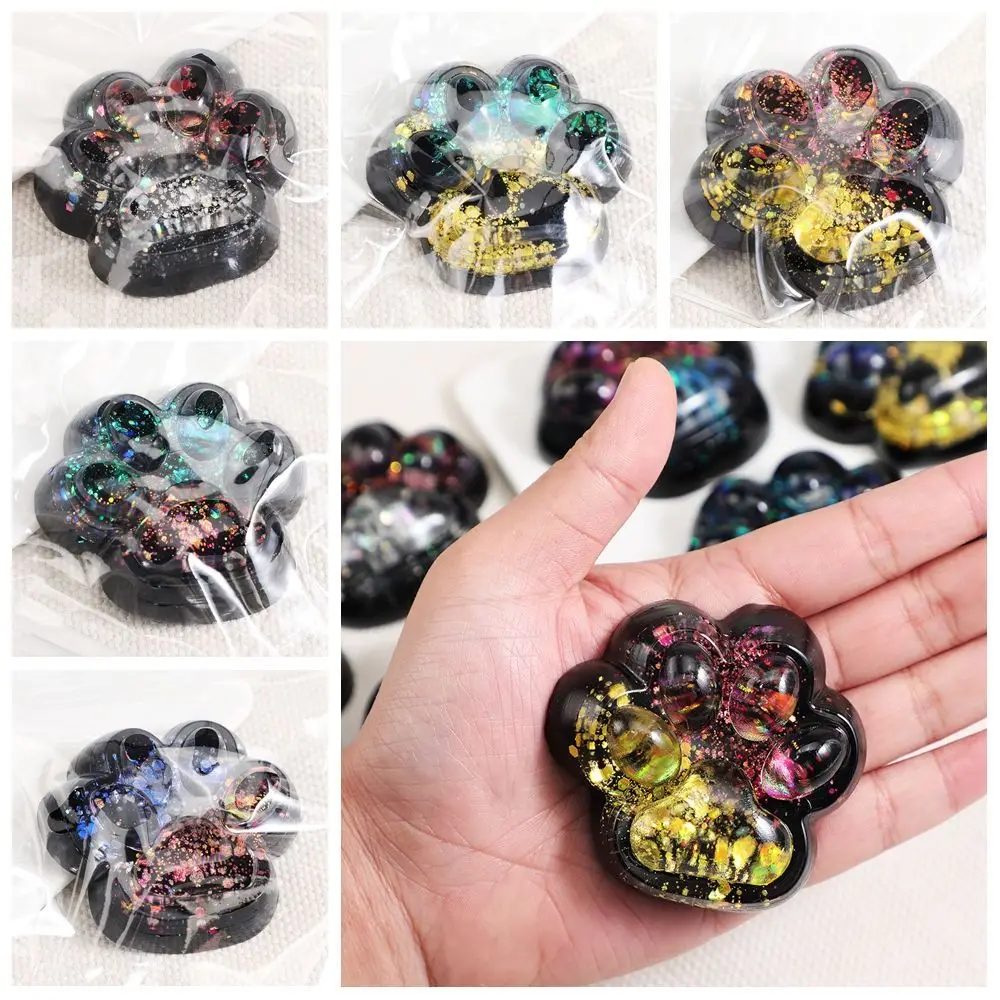 

Blingbling медленный отскок, игрушка для сжатия кошачьей лапы, блестящий прозрачный куб, игрушка для кошачьей лапы, игрушка для замешивания кошачьей лапы ручной работы