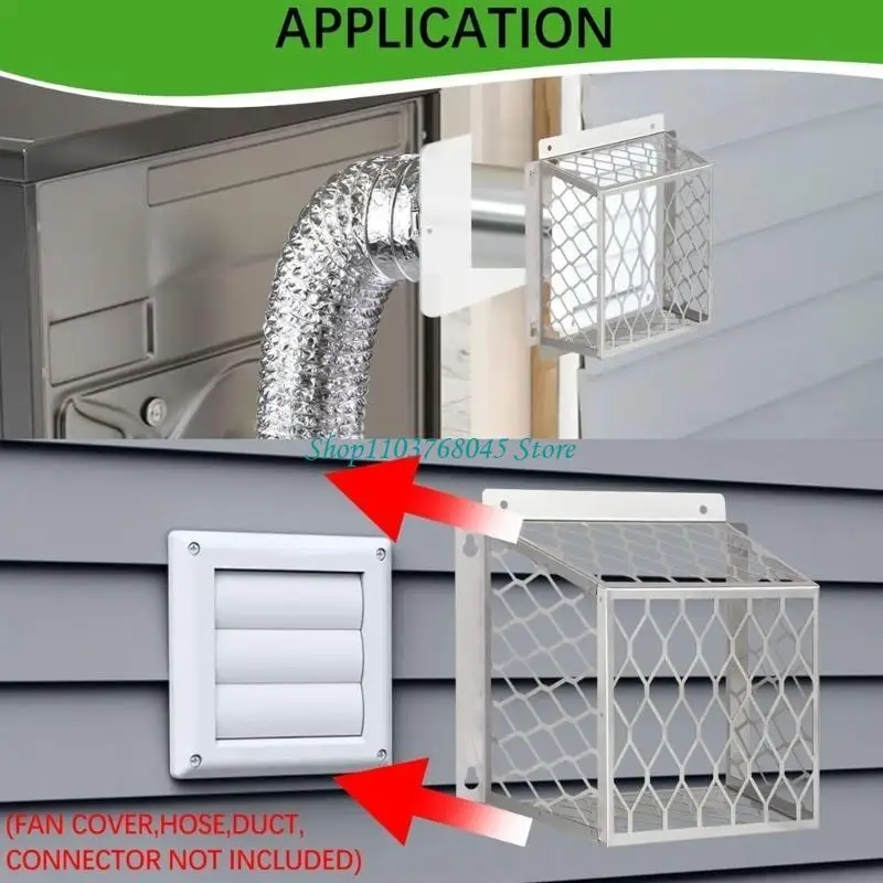 

R53F Прочные защитные приспособления для вентиляционных отверстий сушильной машины из нержавеющей стали защищают от птиц и с от