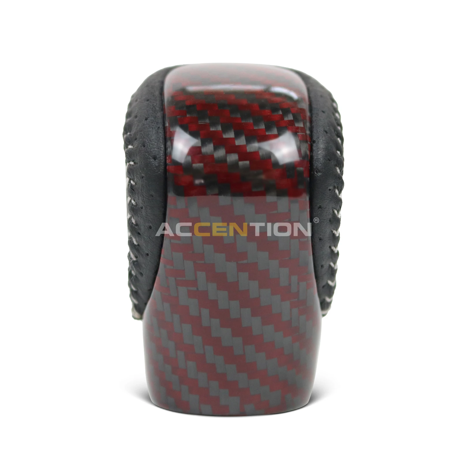 Real Red Carbon Fiber Leather Car Gear Shift Knob For Lexus ES GS-450H GX IS-300 NX-300H RC-300 RX-350 2015-2021