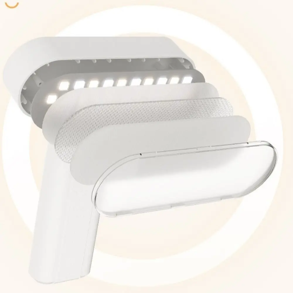 

Минималистичная перезаряжаемая лампа для чтения с регулируемой яркостью, защитой для глаз, 3 уровня яркости, складная светодиодная настольная лампа для прикроватной тумбочки