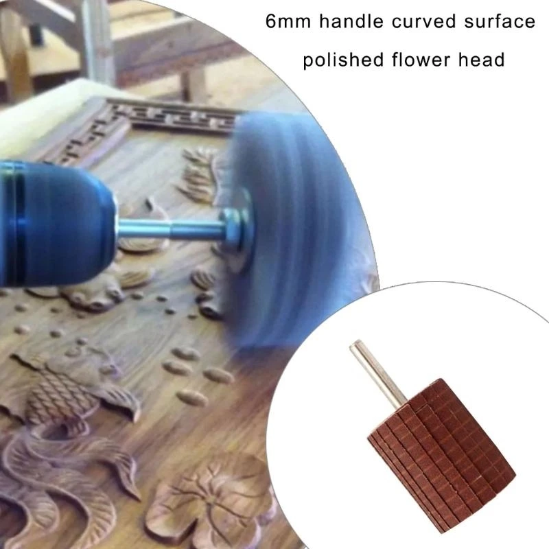 عجلة تلميع مخططة من القماش الصنفرة 80 ~ 600 عجلة تلميع حصى لإزالة الصدأ والتلميع