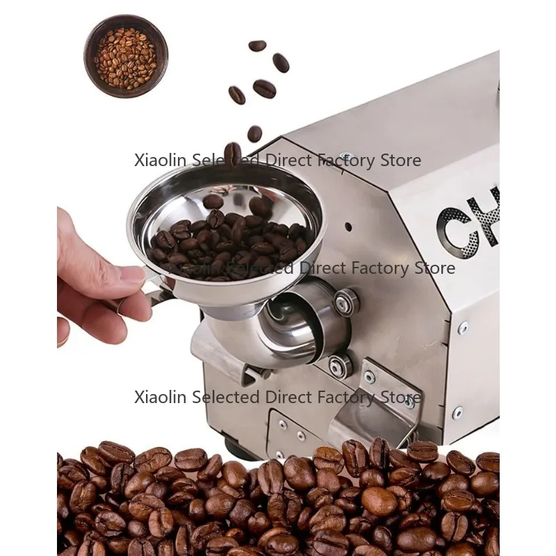 New Arrival 1kg Large Capacity Electric Coffee Roaster Commercial Coffee Bean Roasting Heating Machine For Cafe Shop