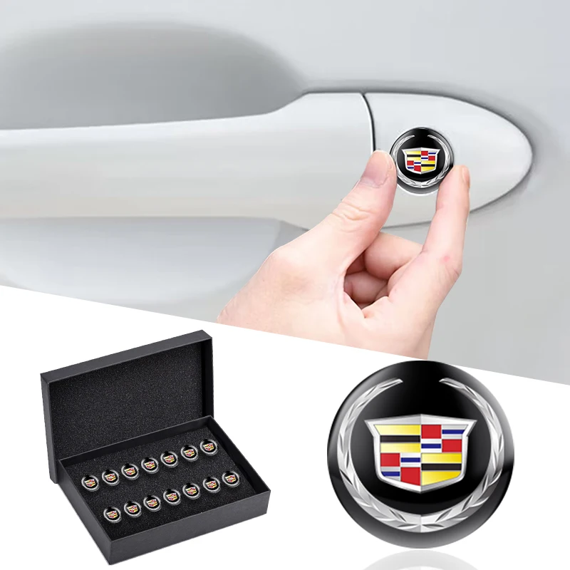 

2/5/10 шт. наклейки для защиты замков и ключевых отверстий для автомобилей Cadillac Escalade, CTS, ATS, SRX, STS, XT5, XT4, XT6, XTS, CT4