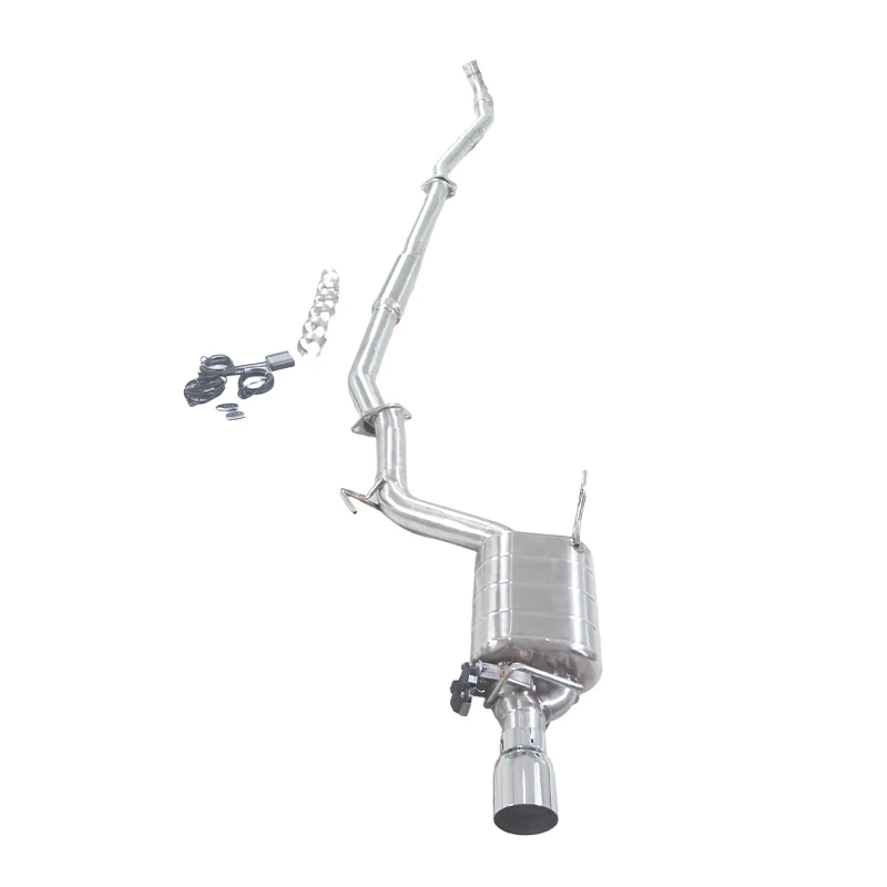 

GFC Catback Exhaust Muffler for 2001-2005 Mitsubishi EVO 2.0T Car Electric Valve Exhaust System constructed with 3in SUS304 Pipe