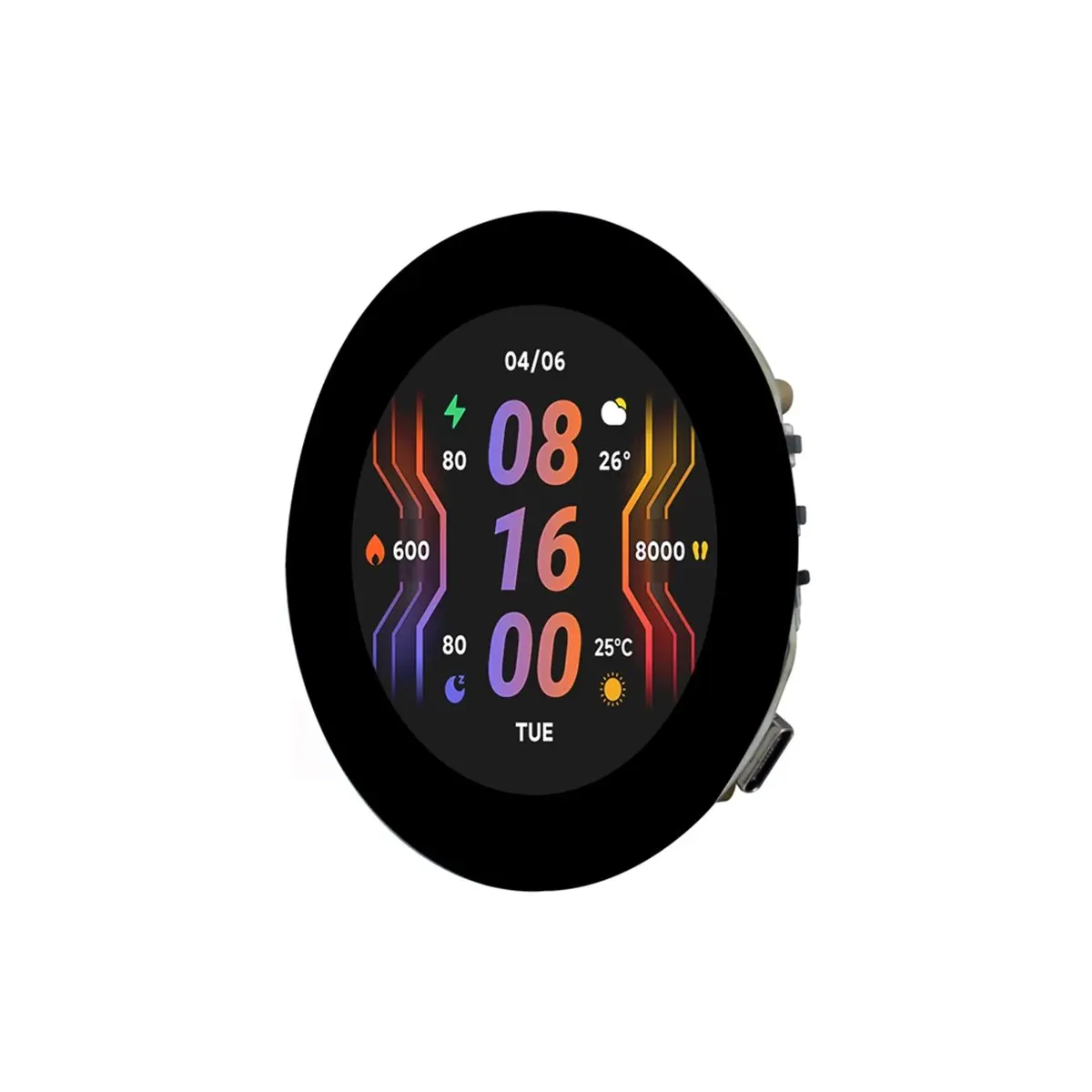- 2.1inch Capacitive Touch Round Display Development Board, 480x480, IPS, 32-Bit LX7 Dual-Core Processor LCD-2.1
