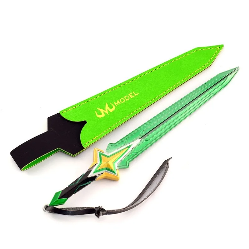 22cm/8.66in Valorant Model Broni Peryferyjnej Popularny Wojskowy Metalowy Skórzany Pokrowiec Rękodzieło Ozdoby Kolekcja Prezent