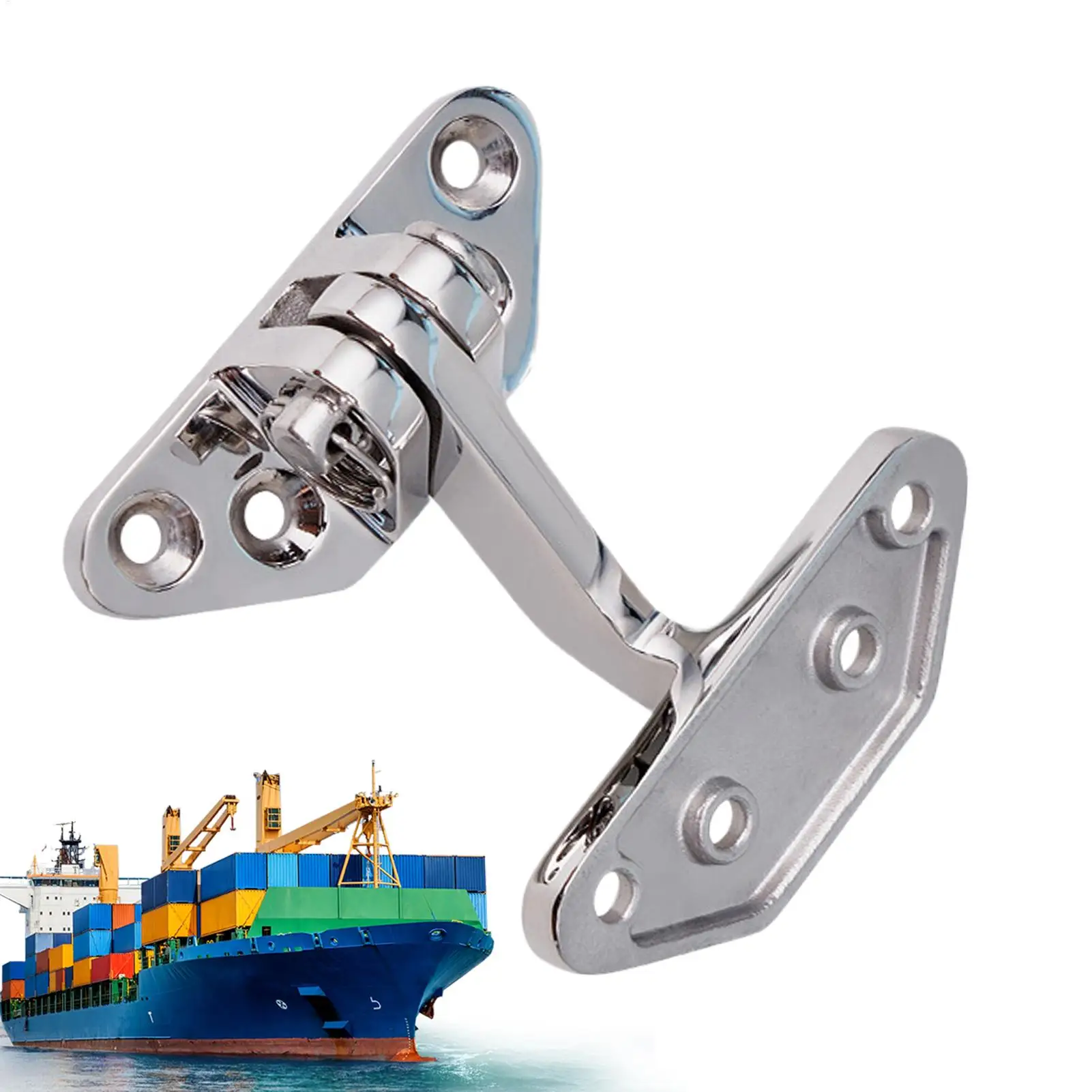 

Marine Stainless Steel Hatch Hinges Marine-Grade Butterfly Design Support Heavy Duty Hinges for Cabinet Gate Furniture Boat