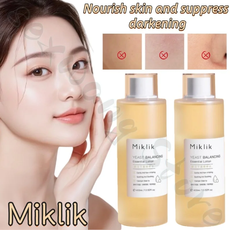Miklik Essence Water Moisturizing and Hydrating Improves Dullness, Roughness and Fine Pores Balancing Water and Oil Toner 400ml