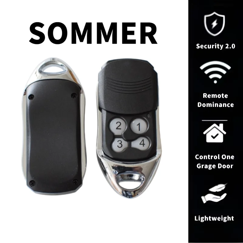 

SOMMER 4020 4026 TX03-868-4 Garage Door Remote Control 868MHz Sommer Rolling Code Transmitter