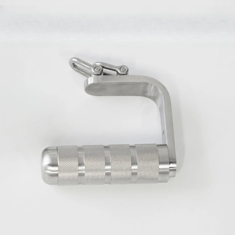 Stainless Steel Wrist Strength L-Handle Wrist Strength Arm Strength Bending Wrist Exercise Side Press Round Handle Wrench