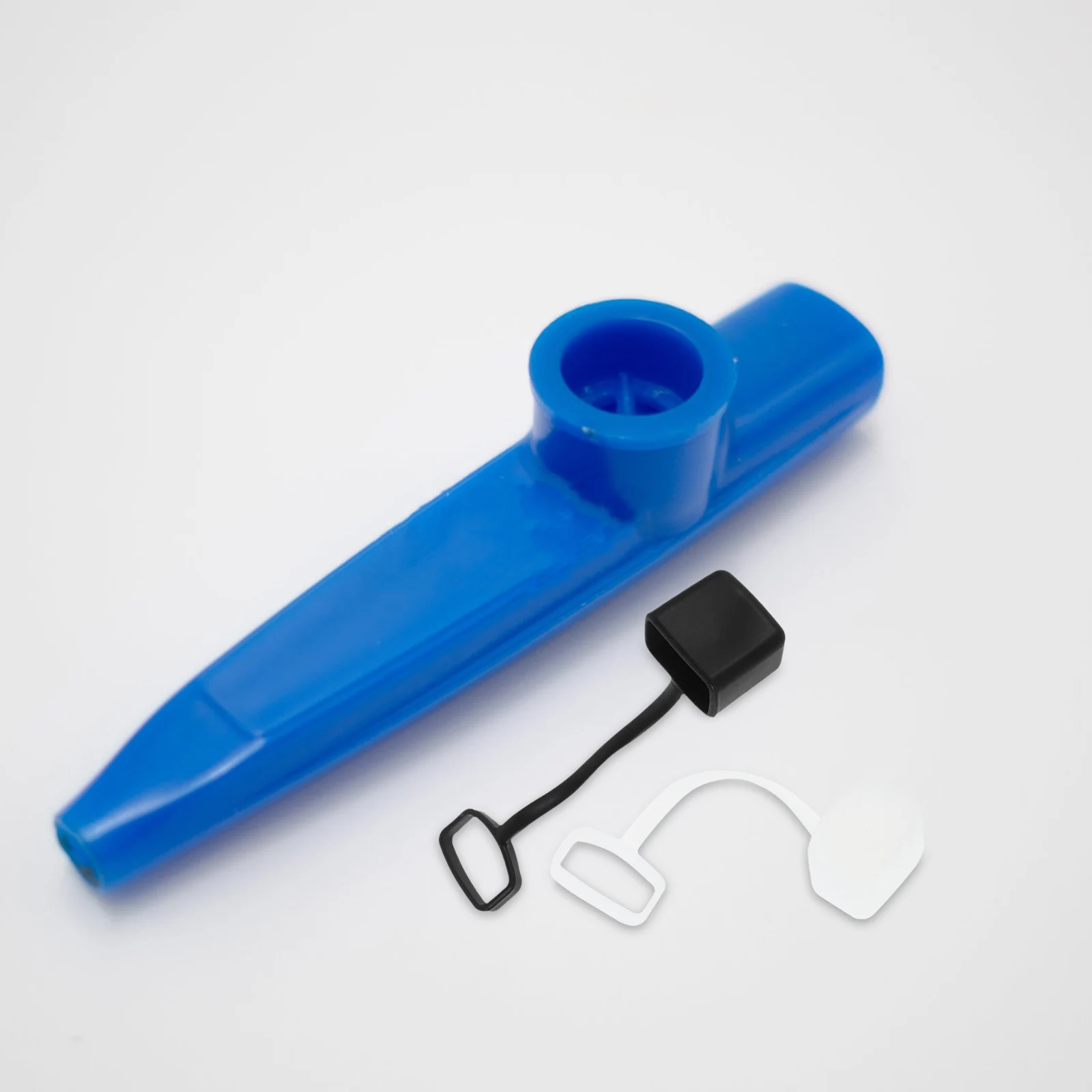 

10pcs Kazoo Silicone Protective Covers Durable Lightweight Transparent Black Full Coverage Shockproof Kazoo Sleeve Guard