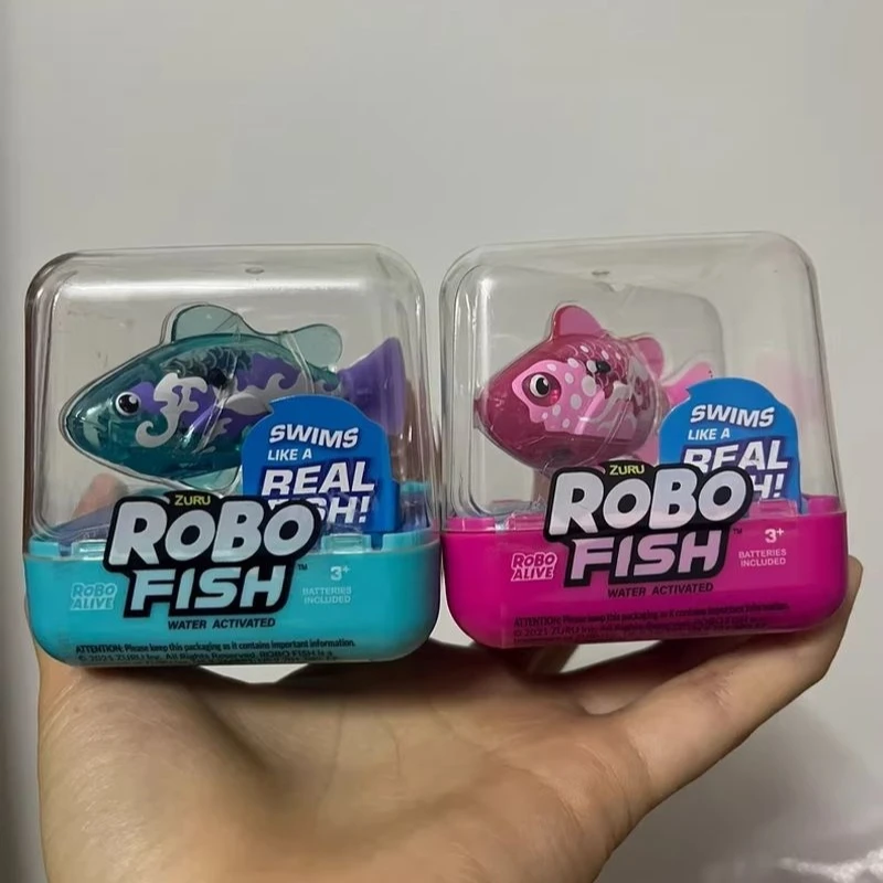 Zuru Robo Alive Real Life Robotic Fish Water Shark Colorful Realistic Swimming Model Cute Collection Children Gifts Trendy Toy - view 4
