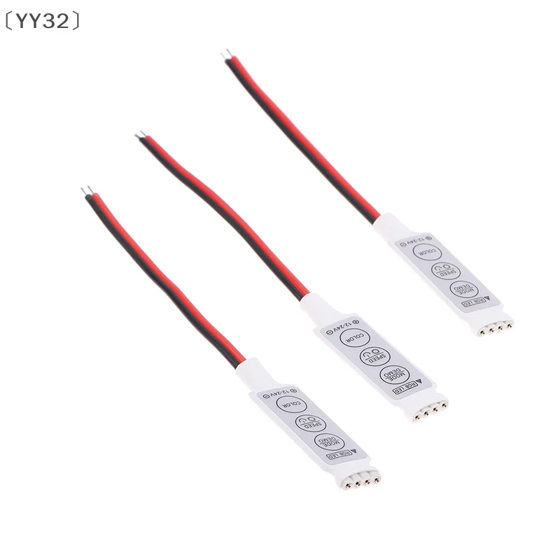 

4,5yarYY32ováлада/100 шт. Мини-светодиодный светильник 12 В-24 В с затемнением, 3 клавиши, контроллер диммера, драйвер и переключатель 3528 5050 5630 SMD, светодиодные ленты