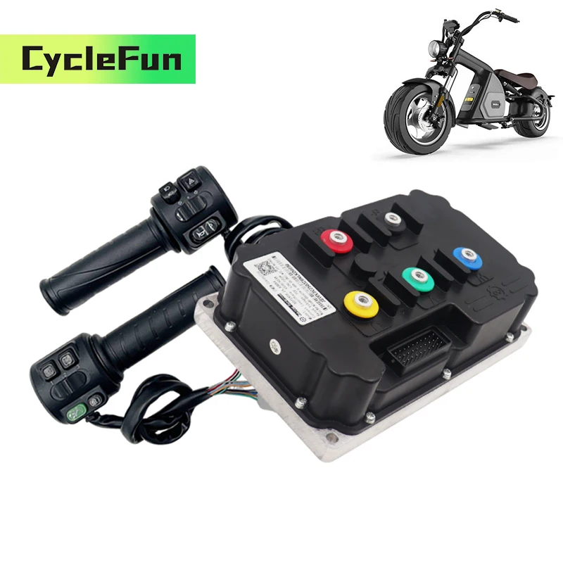 

Контроллер постоянного тока FarDriver ND96850 6 кВт-8 кВт 96 В 450A-850A с дроссельной заслонкой T08 для электрических мотоциклов, комплекты для переоборудования электронного велосипеда, скутера