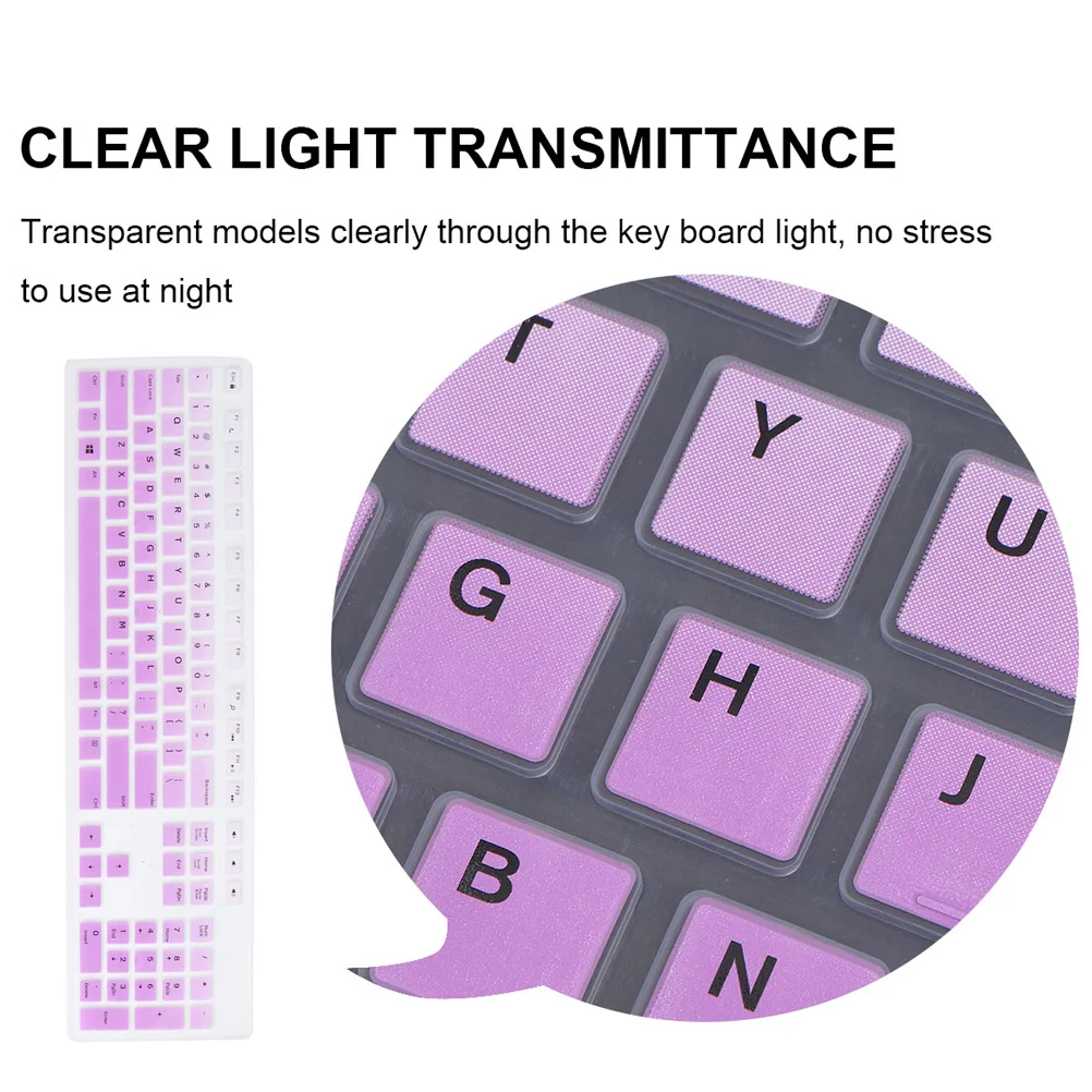 

1 шт. силиконовый чехол для клавиатуры для Kb216 Km636 Optiplex 5250 3050 3240 5460 7450 7050 3475 3670 3477 водонепроницаемый пылезащитный