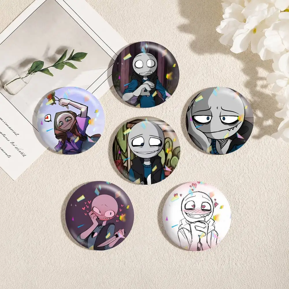 Game Your Boyfriend Peter  25 32 44 58 75mm Badges Personalized Round Brooches Pins Accessory Gift