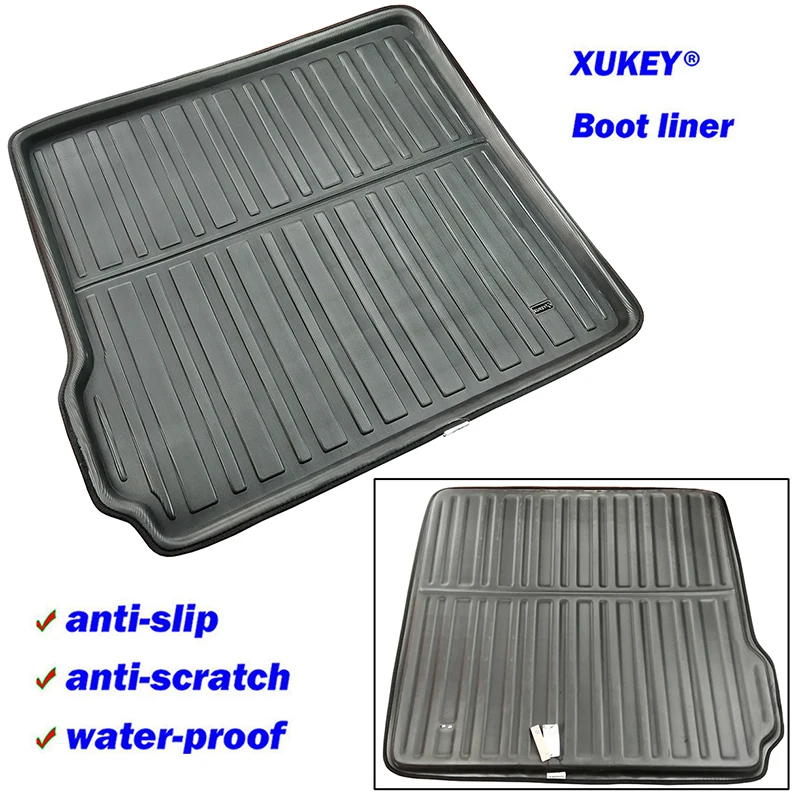 For BMW X5 E70 F15 2007-2018 5-Seats Rear Trunk Mat Cargo Tray Boot Liner Floor Carpet 2008 2009 2010 2011 2012 2013 2014 2015