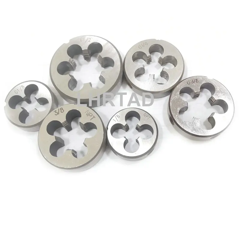 pipe thread die G RC ZG R 1/4-19 pipe die 1/8-28 3/8-19 1/2-14 pipe die 3/4-14 American tapered die NPT 1/16 1/4 1/8 3/8 1/2 3/4