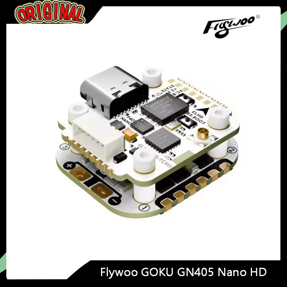 

Flywoo GOKU GN405 Nano HD 35A Stack V3 - TXCO ELRS 2.4g, Plug-and-Play for O4/O4 Pro