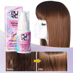 Purc Perücke Pflege Glanz Spray Keratin Haar behandlung Perücke Styling Creme Kokosöl Glättung shampoo für schwarze Frauen Perücke Pflege