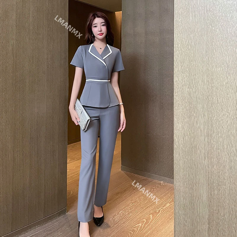 Spa Uniforms for Beauty Salons Beauticians Massage Overalls Fashion Hotel Clothing Sauna Foot Bath Technician Set