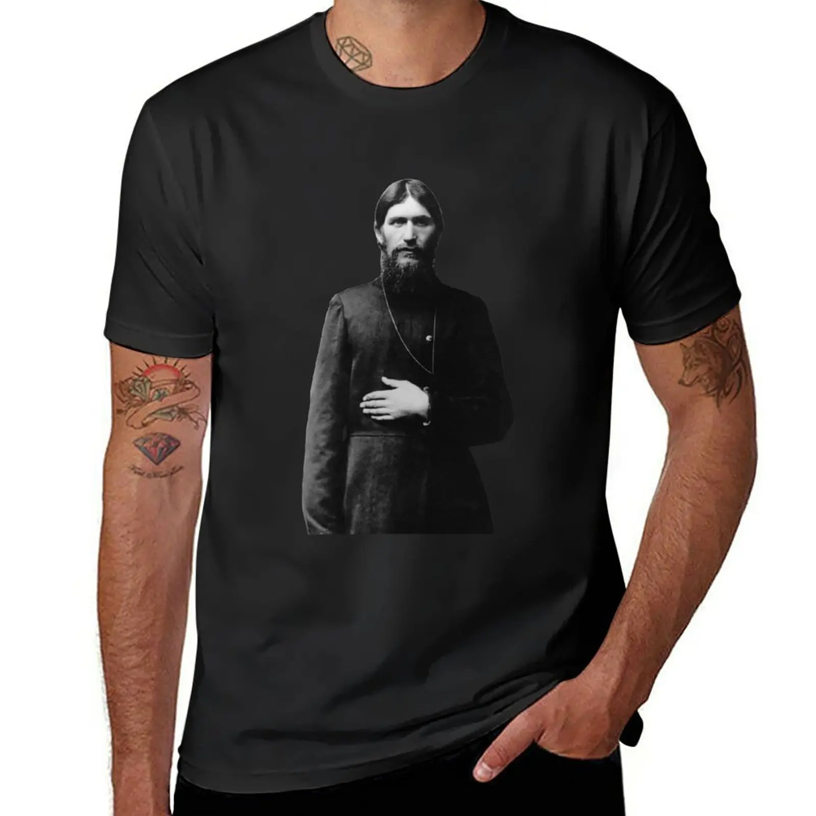 

New Rasputin The Mad Monk T-Shirt funny t shirts t-shirts man quick-drying t-shirt t shirts for men graphic