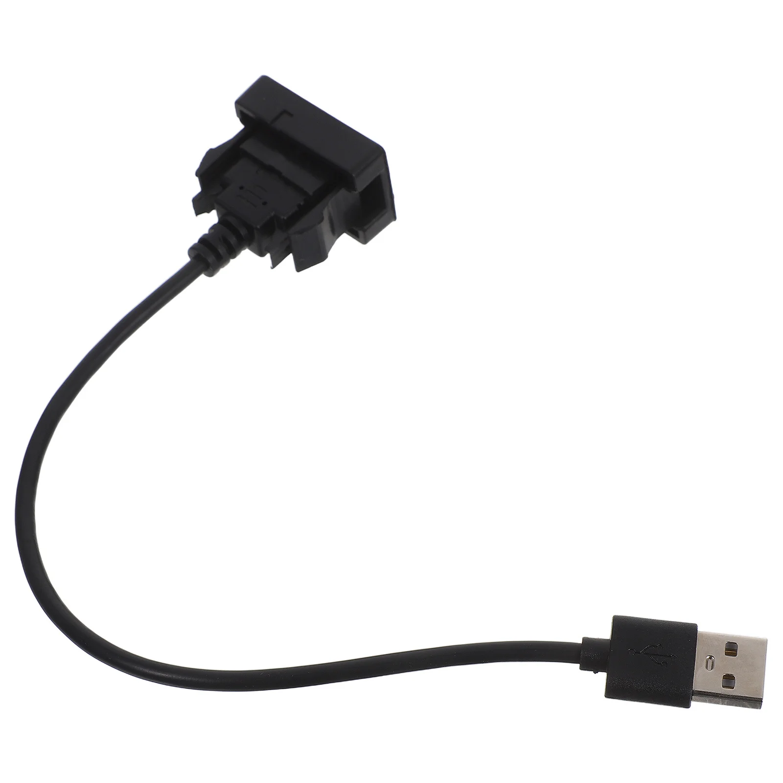

USB Port Panel Extension Cable Adapter Male to Female Compatible Corolla Car USB