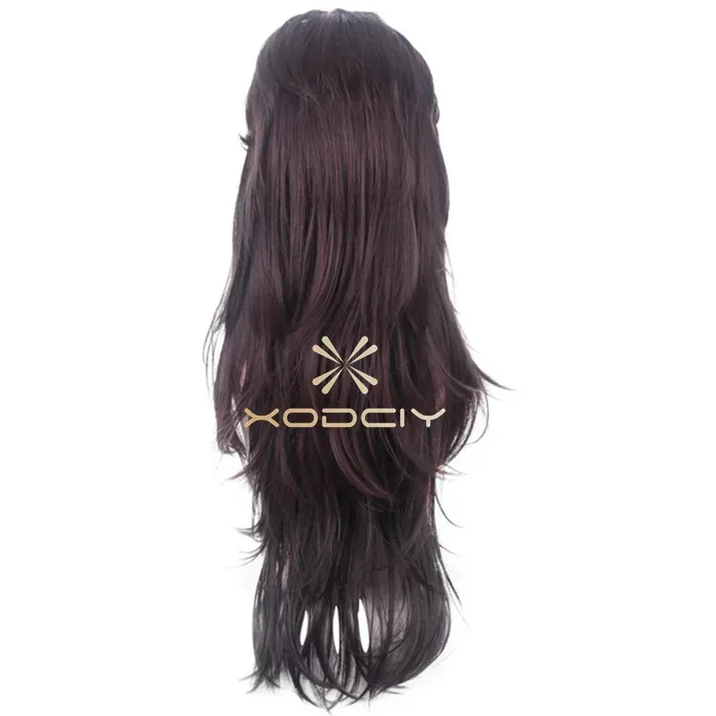 HAni 2025 لعبة سالي وجه Sallyface لاري كوسبلاي 70 سنتيمتر طويلة أملس الظهر براون مختلط مقاومة للحرارة الشعر + غطاء شعر مستعار ☆ ★ ww fy1؛