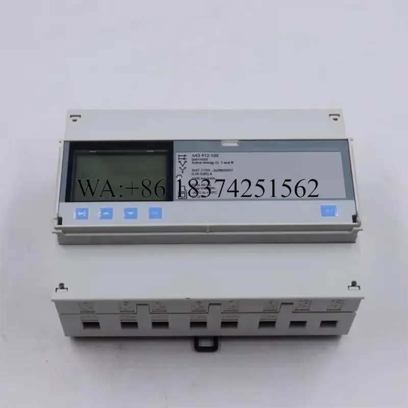 Wmwmnu for A43412100 A43 412-100 Three Phase Energy Meter Industrial Automation