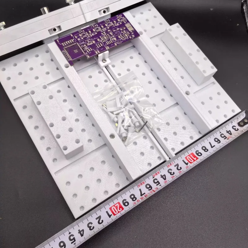Small Manual Lifting PCB Steel Stencil Printing Table Desktop SMT Solder Paste Printing Equipment