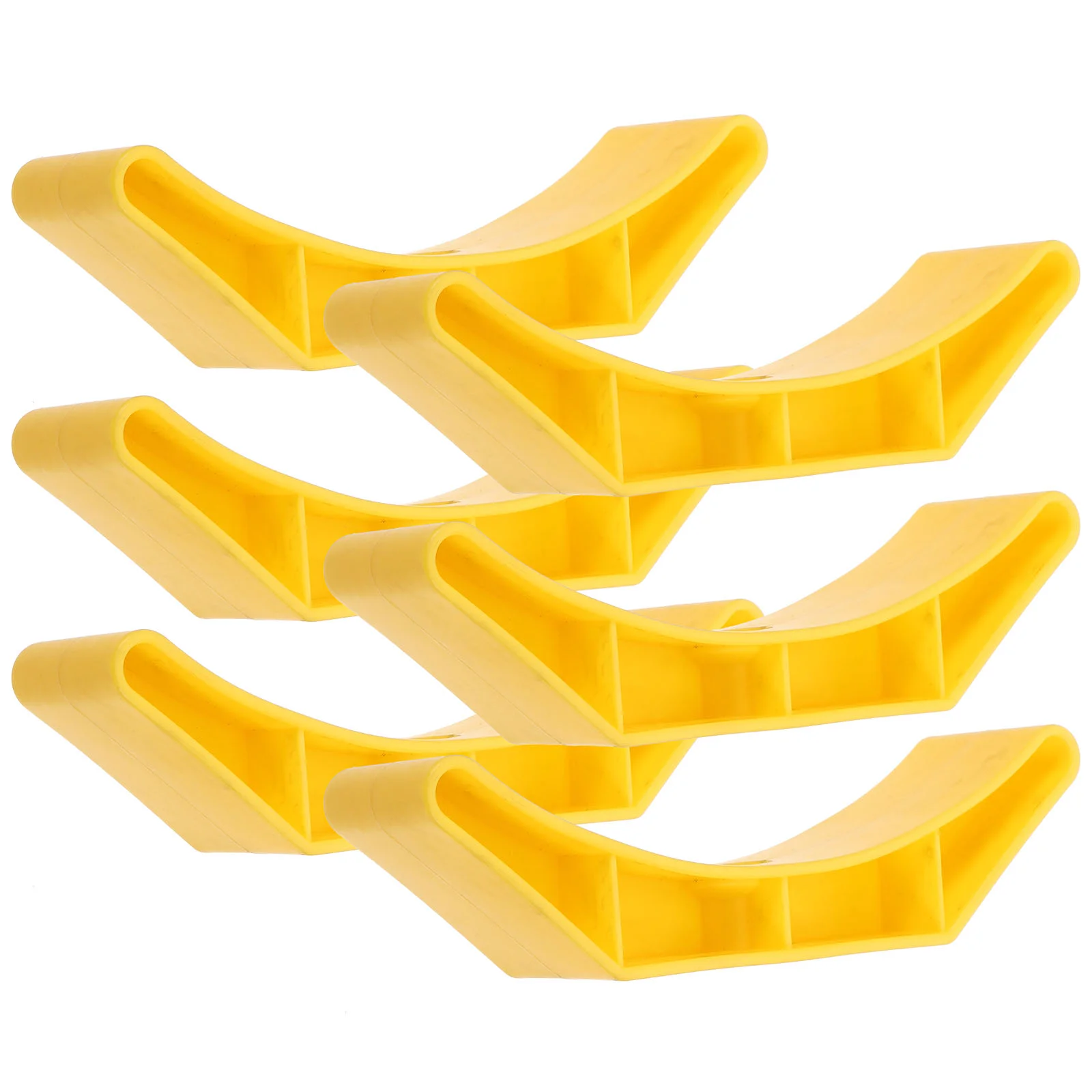 

Прочный пластиковый желтый держатель, износостойкий лоток для гантелей, стойка для домашнего оборудования, подставка для хранения, дисплей