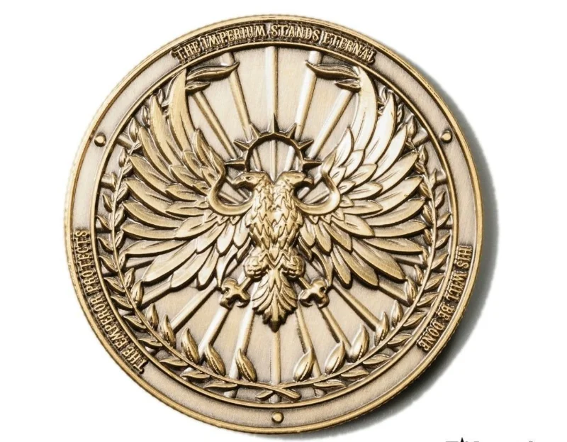 

Human Empire Commemorative Coin Game Peripheral Badge Ornaments