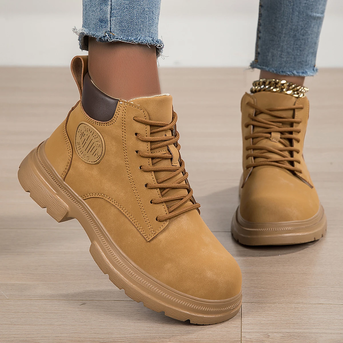 Sepatu Bot Kerja Unisex Model  - Men'S Shoes No Laces ulasan dan harga