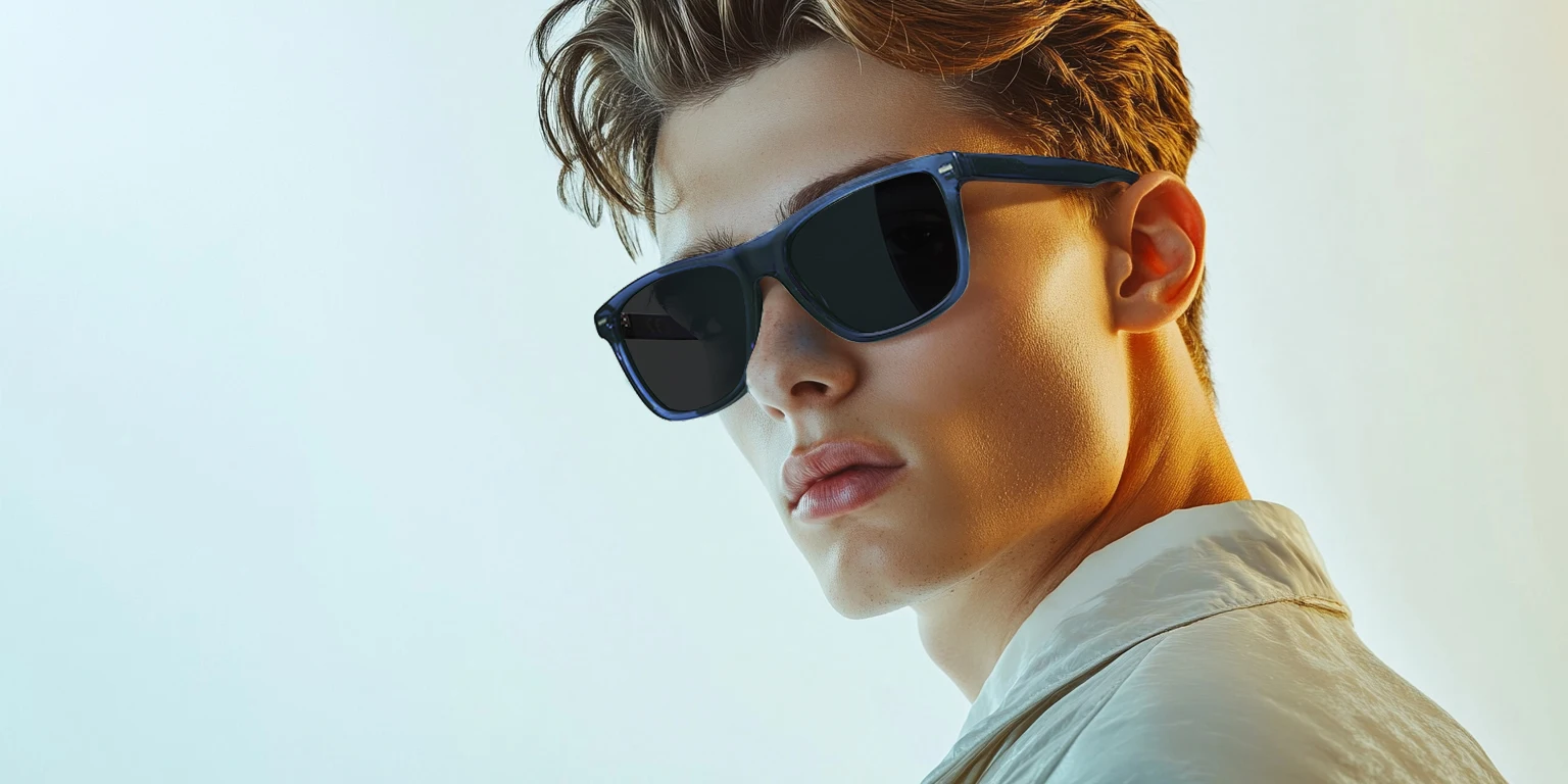 ZENOTTIC Neu eingetroffene quadratische polarisierte Sonnenbrille, UV400-Schutz, Acetat-Sonnenbrille, klassisches Design, Schatten für Damen und Herren – Detail 5