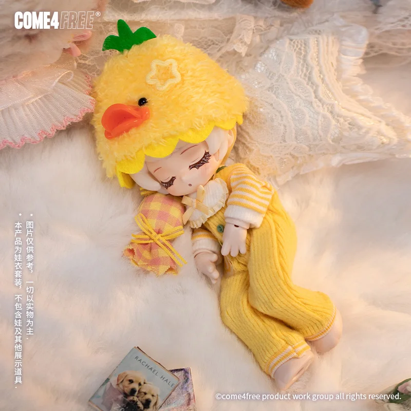 

Daily Series Pineapple Duckling Doll Clothes Ob11 Bjd Doll Accessories Skirt Clothing Toy For Collectors And Kids