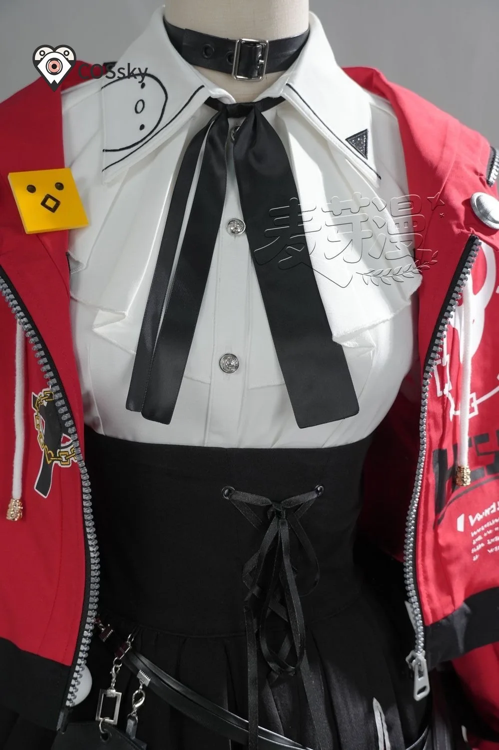 

Костюм для косплея Lacrimosa Neverness to Everness (NTE) для женщин: униформа JK, пальто, юбка, рубашка, носки. Новый комплект для Хэллоуина и карнавала.