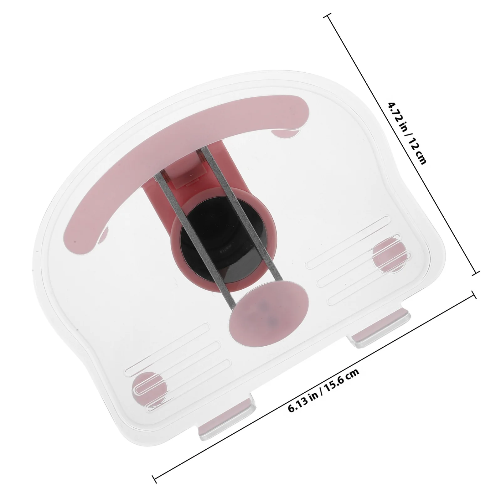 حامل كمبيوتر لوحي قابل للطي من الأكريليك يدور 360 درجة وحامل مكتب قابل للتعديل لرسم تسجيل الفيديو ومكتب العمل المحمول