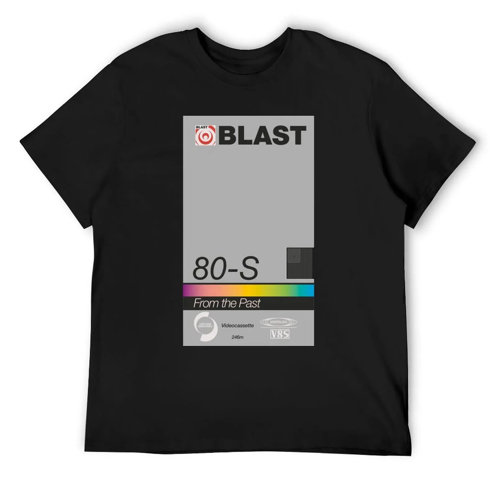 Blast VHS T-Shirt anime stuff quick drying blanks plus size clothes sweat shirts, men