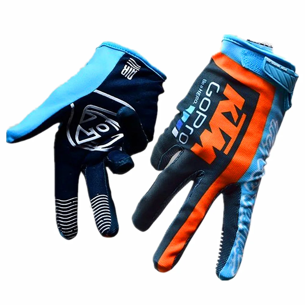 2024 KTM Motocross Gloves Top Navy MX Motorcycle Gloves Off Road Moto Glove MTB Dirt Bike Glove