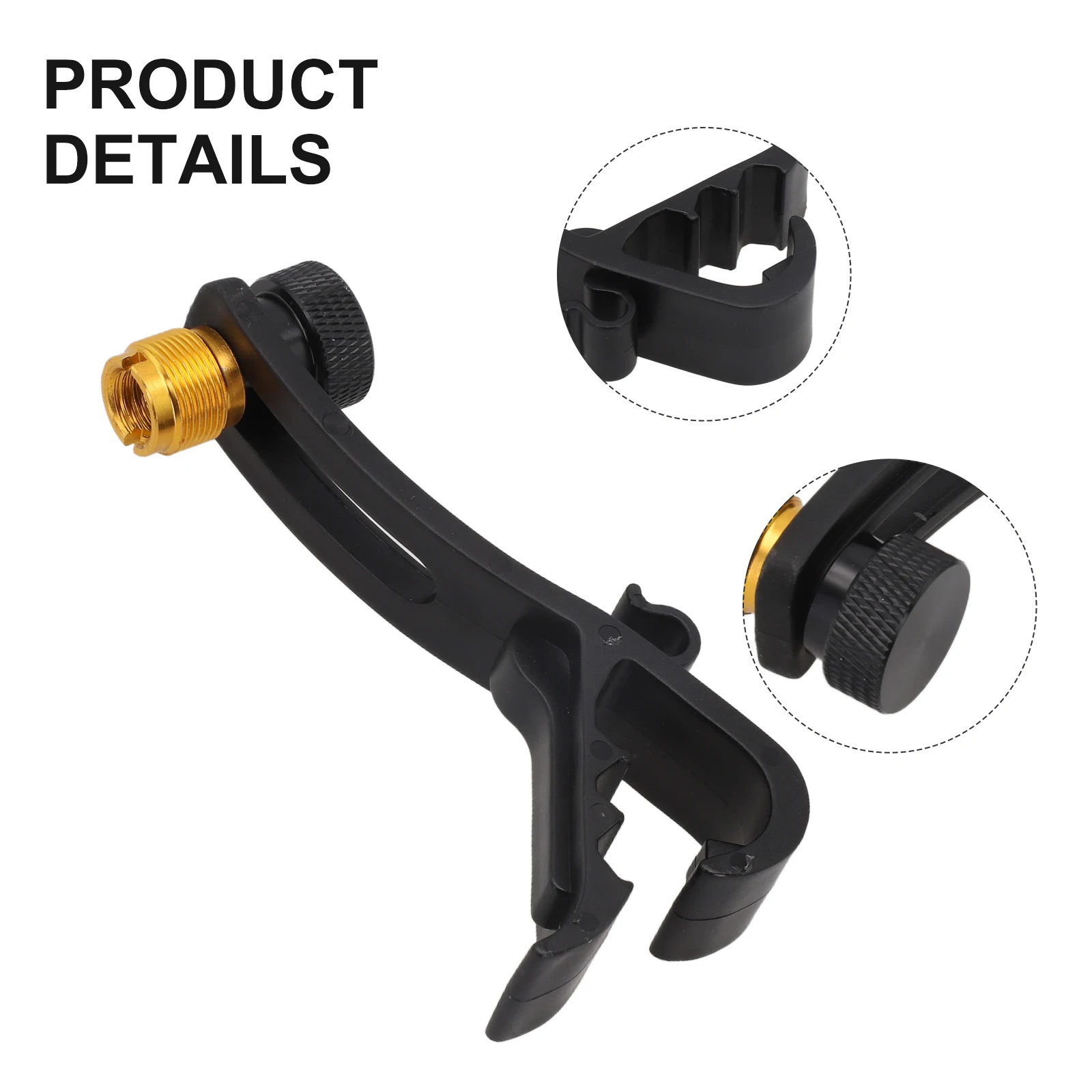 

Drum Microphone Clips Rim Mount Holder Anti Shake Drum Adjustable Mic Mount Vibration-proof Drum Microphone Stand Mounts