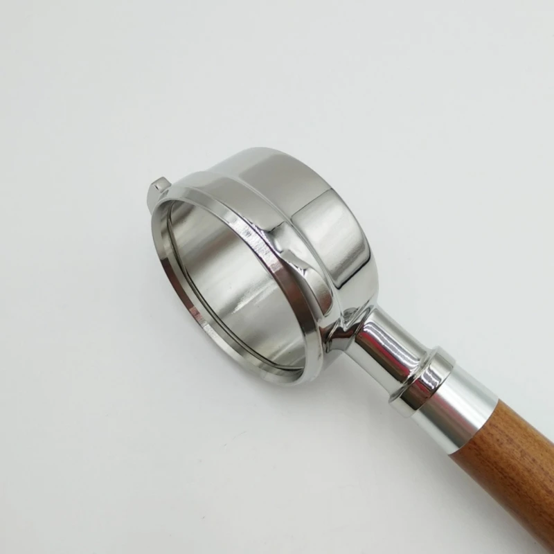 918D Профессиональный бездонный портафильтр с тремя ушками, 58 мм, с ручкой, запасные части для кофемашины для эспрессо, аксессуары