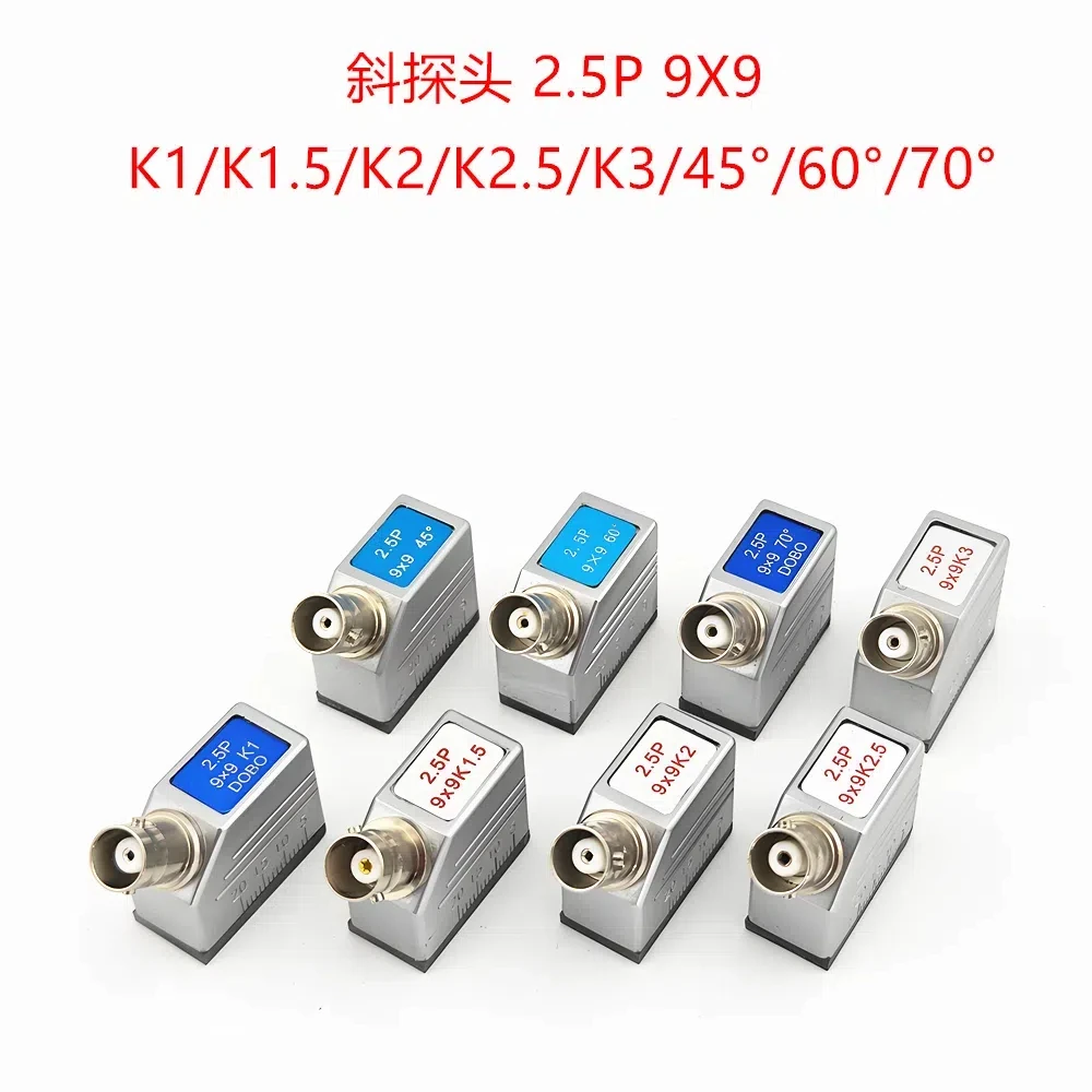 

Ультразвуковой угловой зонд 2,5 МГц 2,5 P9x9K2,5, универсальный дефектоскоп, зонд UT, преобразователь дефектоскопа металла