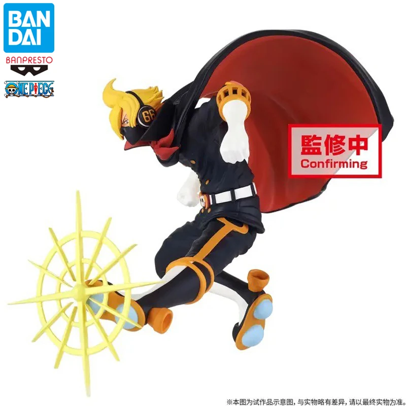 Bandai Anime Banpresto  ONE PIECE Sanji Exquisite craftsmanship Toys Action Figures Anime Figure Model Holiday Gift 1:144 13cm