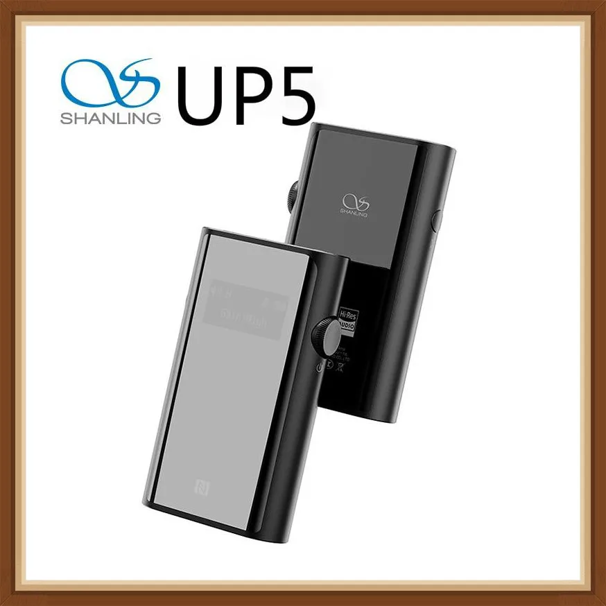 Shanling UP5 Dual ES9212C Balanced Bluetooth ถอดรหัสเครื่องขยายเสียงหูฟัง USB DAC ถึง 384K/ DSD256 3.5/ 2.5/4.4 มม.แจ็คหูฟัง