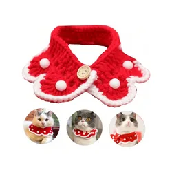 1pc pet Scarf for Dogs Dog Bandana Scarf Christmas pet Collar Gifts Bandanas for Cats Dog Collar Bib Fall Decor Scarf