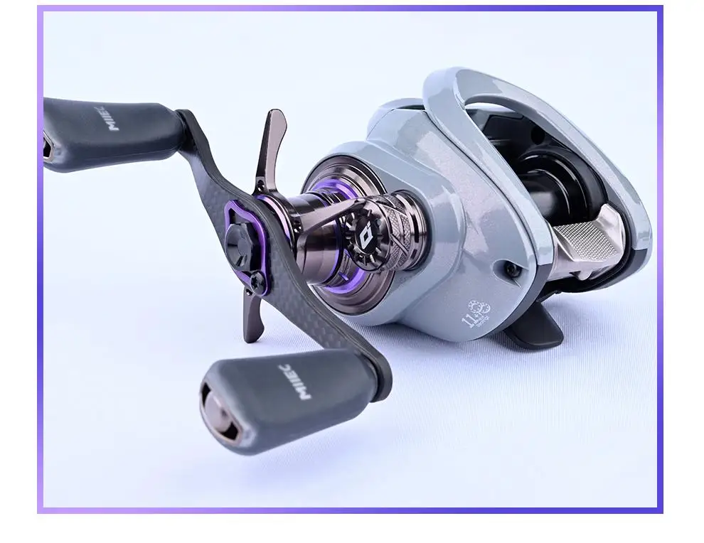 Dmk Silver Feather Pro 8.5: 1 Baitcast Fishing Reels Gyroscope 5KG