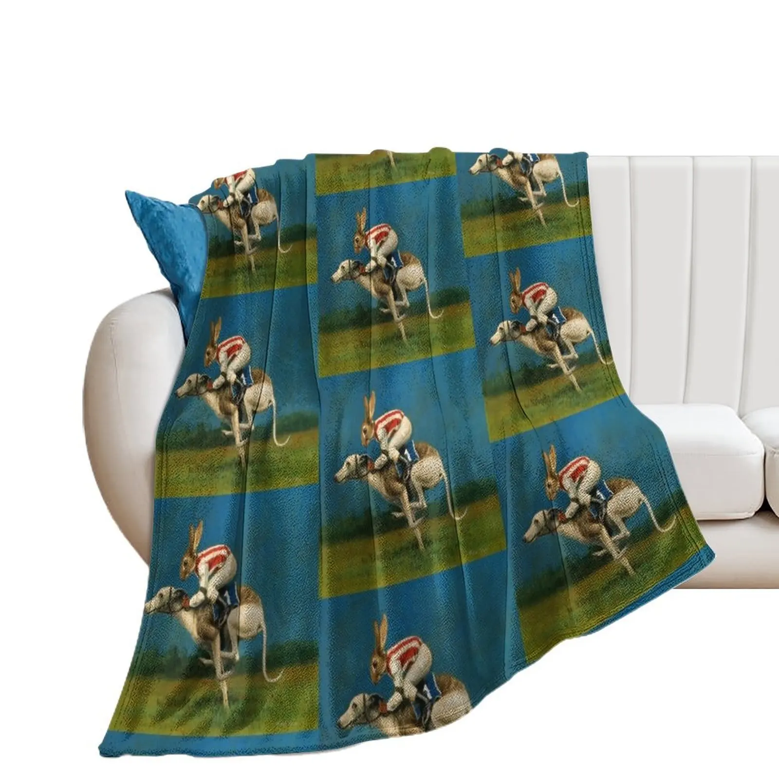 

Whippet Racer Throw Blanket Designers Comforter manga christmas decoration Blankets
