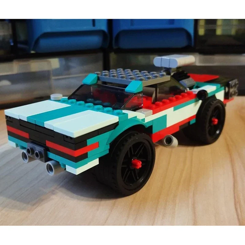 

Набор строительных блоков MOC 1970 Dodge Charger, 219 деталей – идеальный подарок для праздничных строительных приключений, рождественский подарок